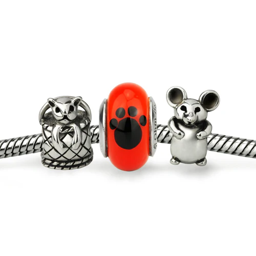 Black/Orange Paw Print (Retired) - Image 3