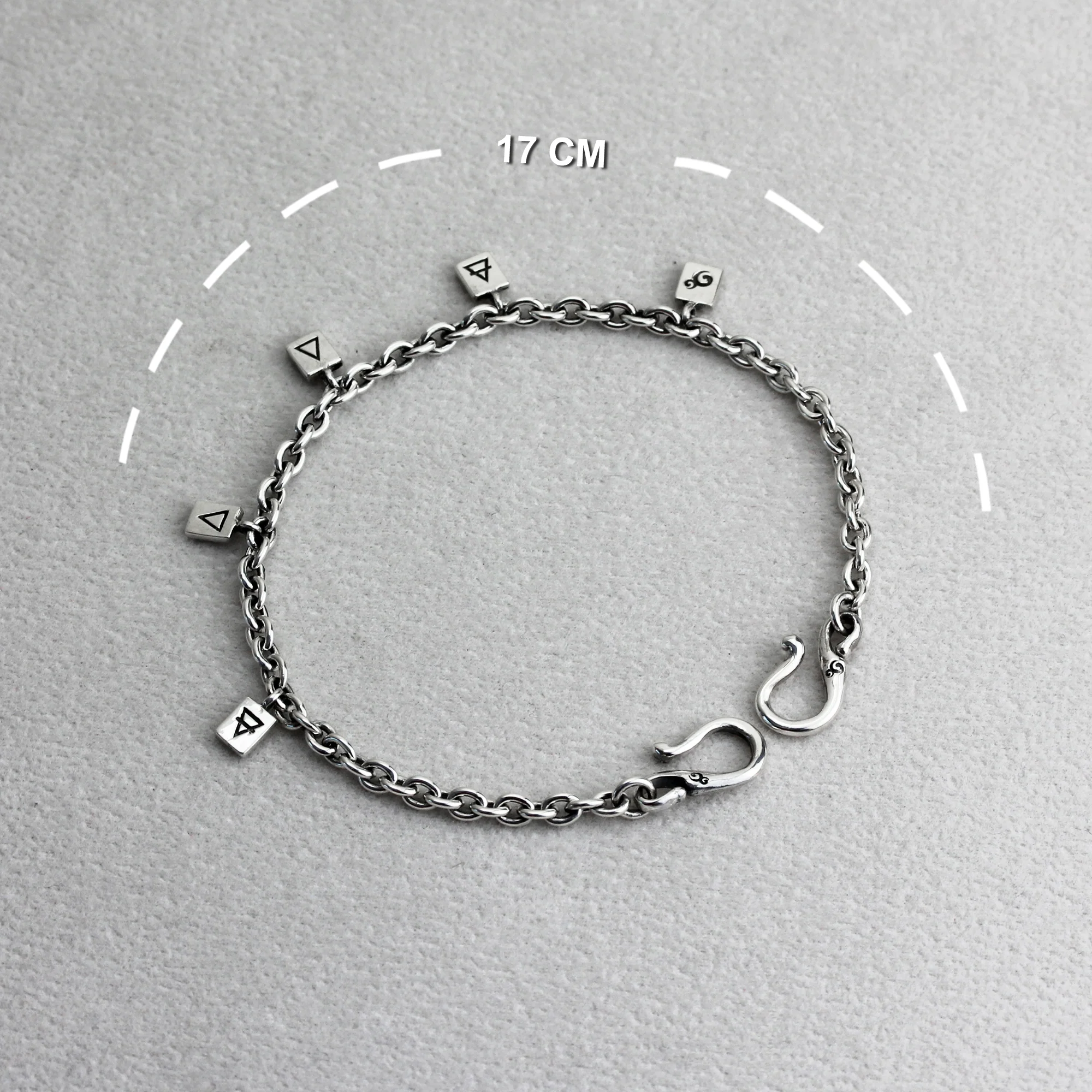 OHM Prayer Flag Bracelet - Image 3